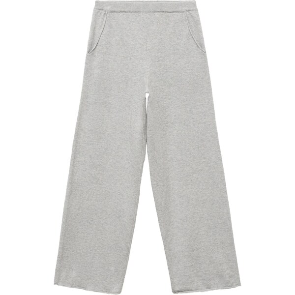 MANGO KIDS Nohavice MEGAN sivá 65886321