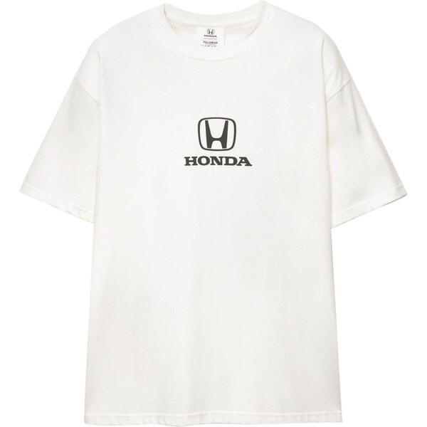 Pull&Bear Tričko žltá / čierna / biela 65475173