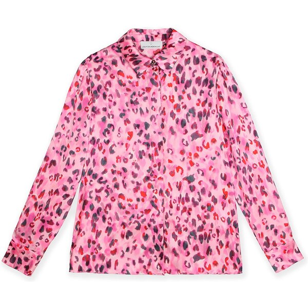 Lola Casademunt Blúzka námornícka modrá / ružová / tmavoružová 65861550