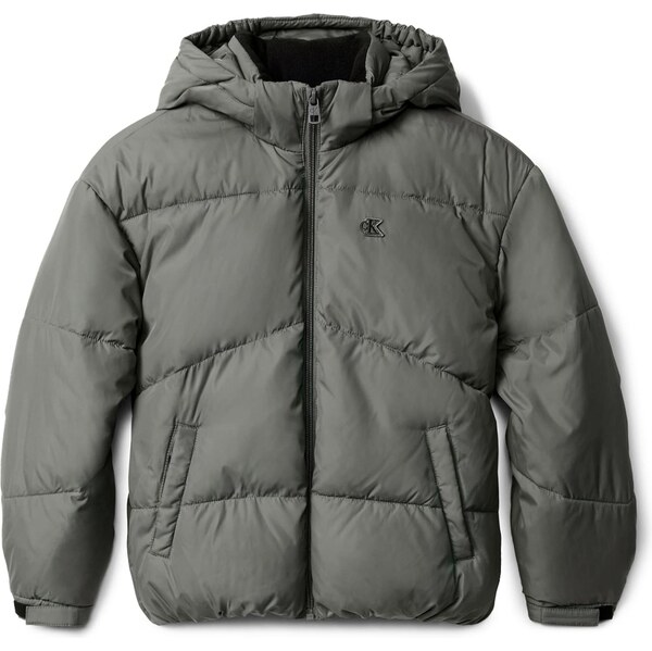 Calvin Klein Jeans Prechodná bunda tmavosivá 65035761