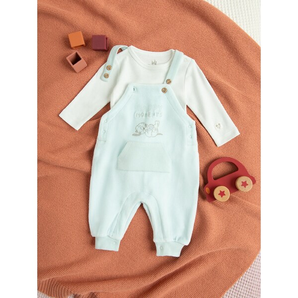 Cool Club Set svetlomodrá / hnedá / biela 65887448