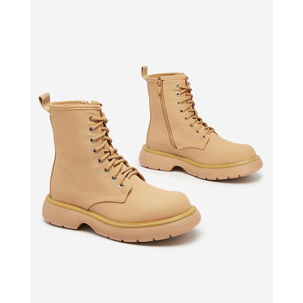 Resti Matte light brown Kucillo womens boots 65004855