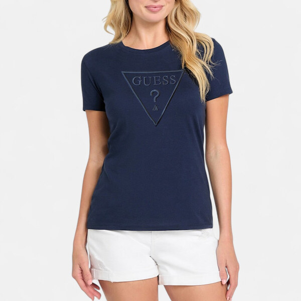 Dámské modré triko Guess 56305 65003434