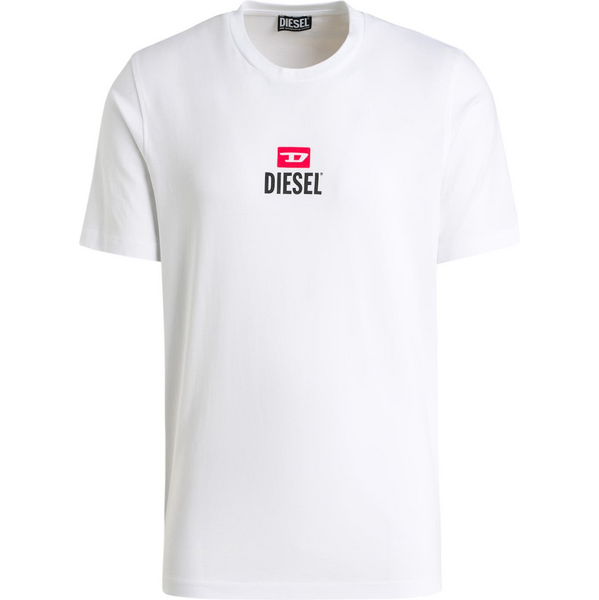 DIESEL New D White tričko 65003513