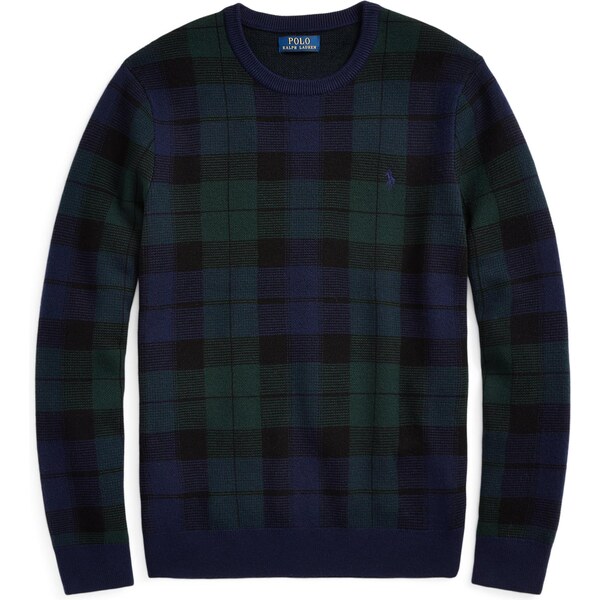 Polo Ralph Lauren Sveter tmavomodrá / tmavozelená / čierna 65253582