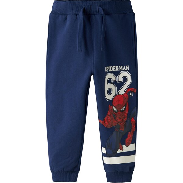 NAME IT Nohavice NMMADAM SPIDER tmavomodrá / tmavočervená / biela 65010920