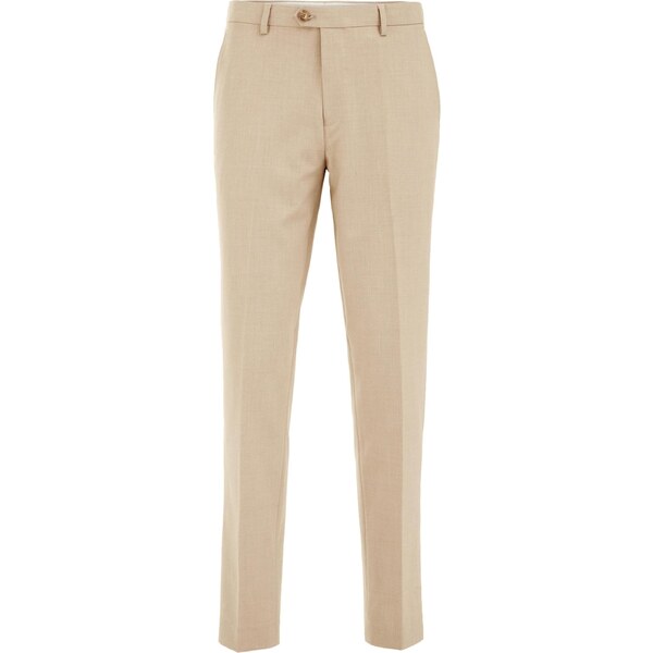 WE Fashion Nohavice s pukmi béžová 62662406