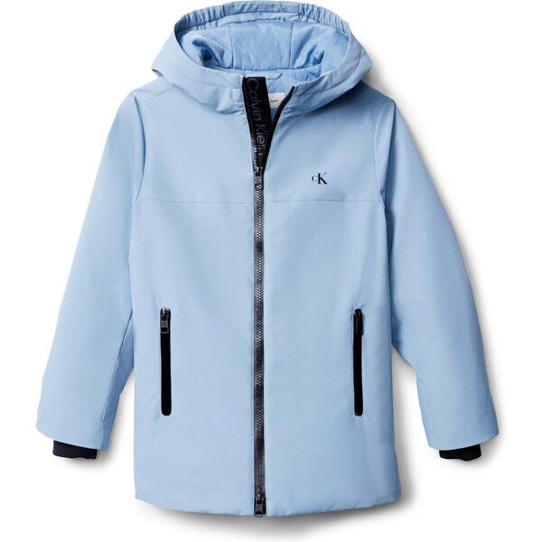 Calvin Klein Jeans Prechodná bunda svetlomodrá / čierna 65035771