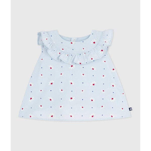 PETIT BATEAU Blúzka námornícka modrá / svetlomodrá / červená / biela 66858213