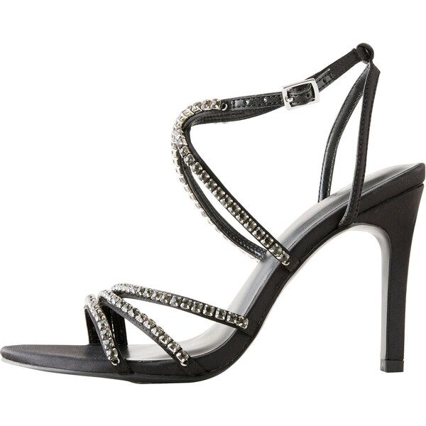 Next Remienkové sandále čierna 65694627