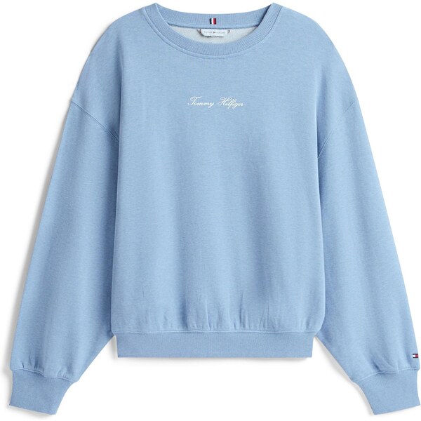 TOMMY HILFIGER Mikina CLASSIC svetlomodrá / biela 65707611