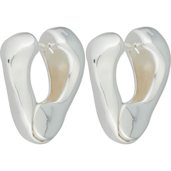 Pilgrim Náušnice Free strieborná 65660948