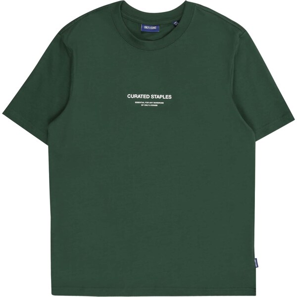 Only & Sons Junior Tričko OSJCURATED jedľová / biela 65888350