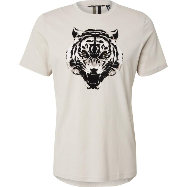 ANTONY MORATO Tričko tmavobéžová / čierna / šedobiela 65660920