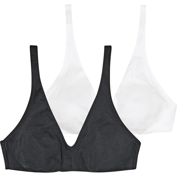 Next Podprsenka čierna / biela 65730897