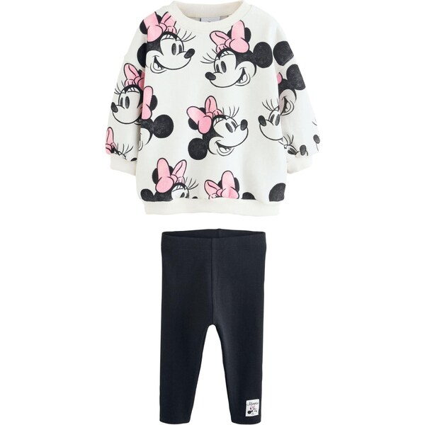 Next Set Minnie Mouse krémová / námornícka modrá / ružová 65883355