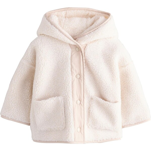 Next Flisová bunda krémová 65052314