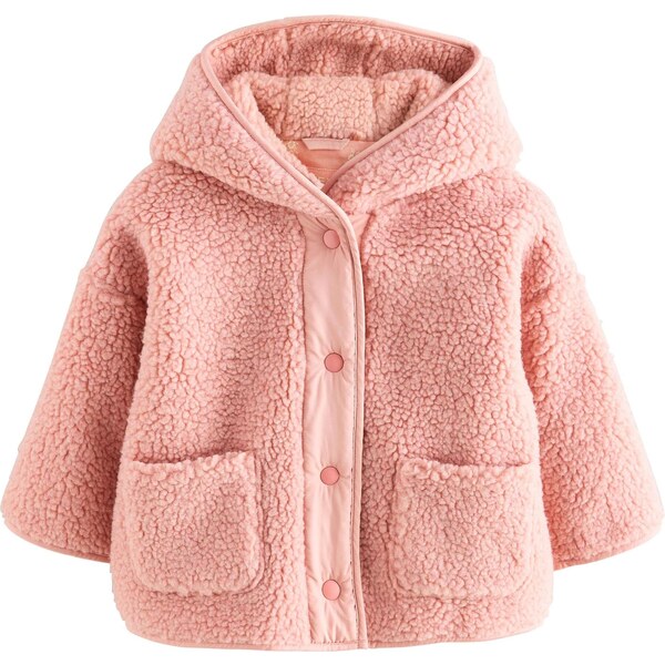Next Flisová bunda Popper ružová 65052315
