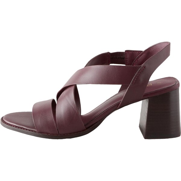 Next Sandále vínovo červená 65885661