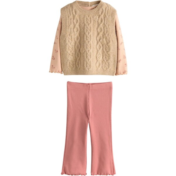 Next Set piesková / marhuľová / ružová 65885707