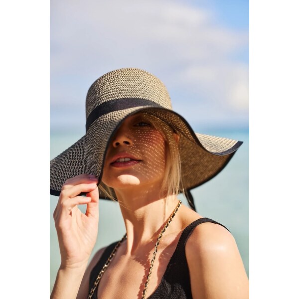 Marisse Womens Hat L-Cz-4603 Black 65017532