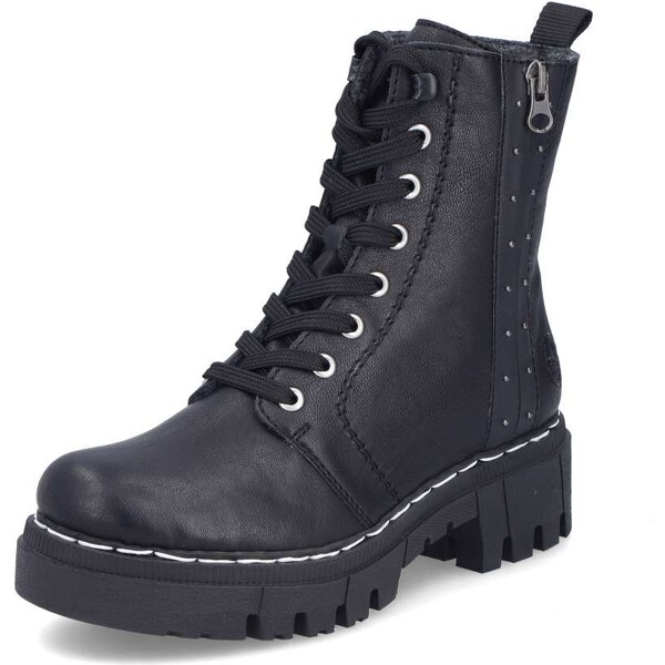 Dámska členková obuv RIEKER 74044-00 čierna W5 65015154