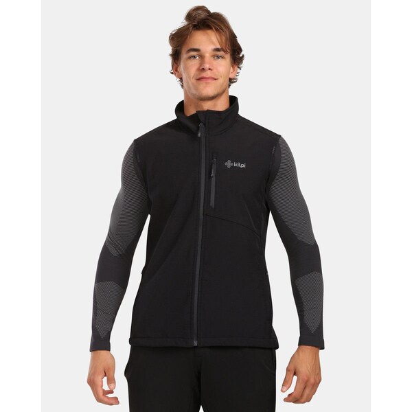 Pánska softshellová vesta Kilpi NOIL-M čierna 64139711