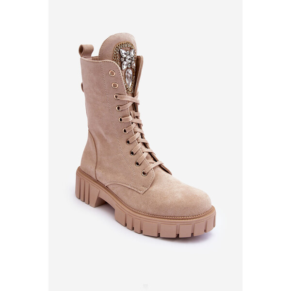 Boto Dámske workery s ozdobou 65391395