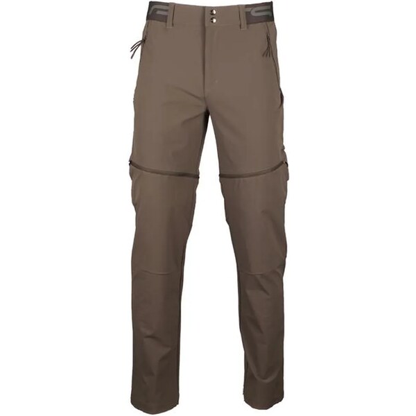 Pánske outdoorové nohavice s odnímateľnými nohavicami GTS 607351 hnedá 65298439