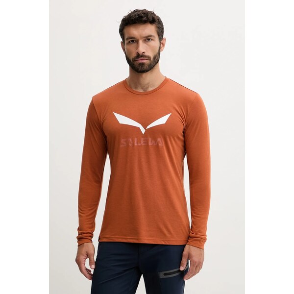 Športové tričko s dlhým rukávom Salewa Solidlogo 65020937