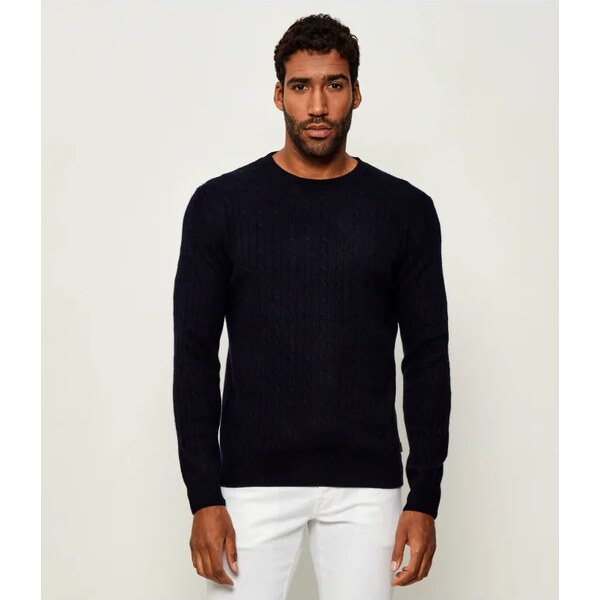 Sand Copenhagen Sveter 5600 - Iq | Modern fit | s prímesou vlny a 65021357