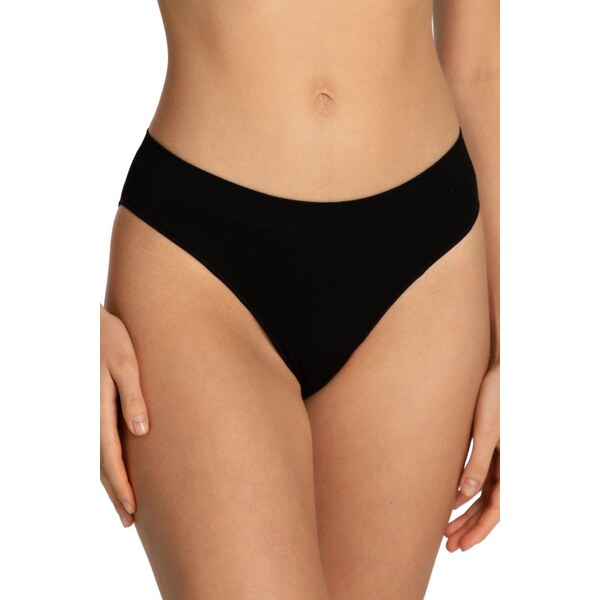 JULIMEX Dámske nohavičky Bamboo classic black 65023348