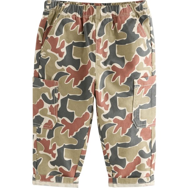 Next Nohavice béžová / hrdzavohnedá / tmavosivá / kaki 65881644