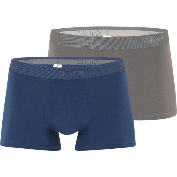 SLOGGI Boxerky tmavomodrá / sivá 65026254