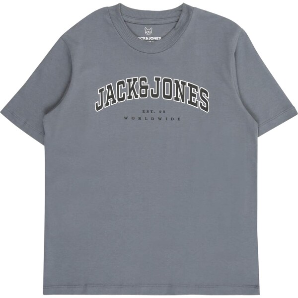Jack & Jones Junior Tričko JJECALEB dymovo modrá / čierna / biela 65026263