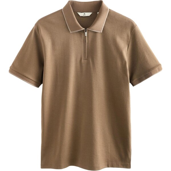 Next Tričko béžová / mokka 65493873