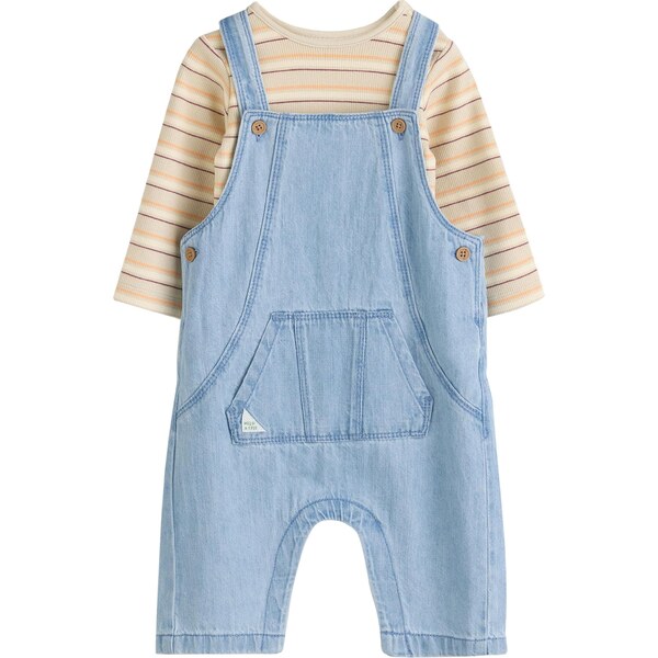 Next Set béžová / svetlomodrá / oranžová / burgundská 65657001