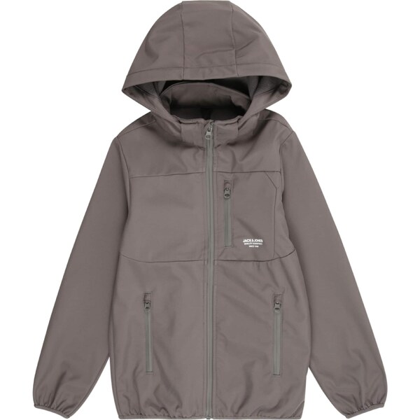 Jack & Jones Junior Prechodná bunda JJTheo sivá 65026262