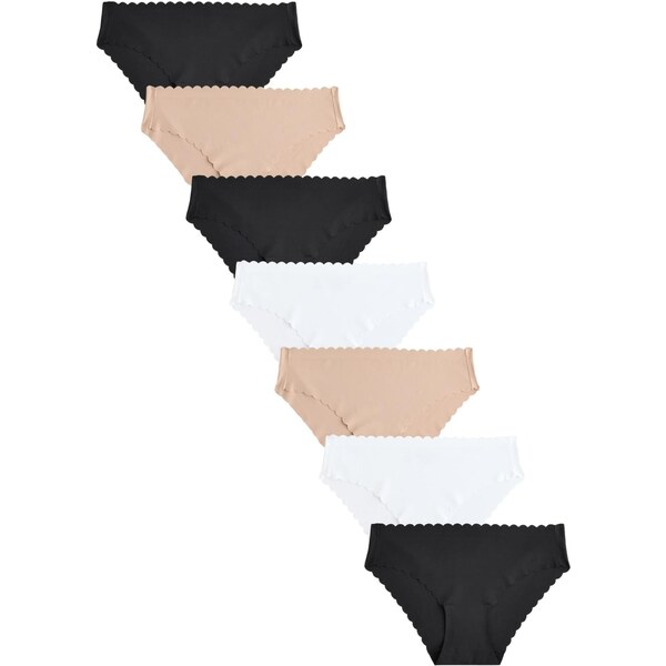 Next Nohavičky telová / čierna / biela 65659613