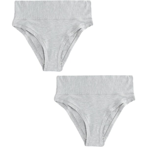 Next Nohavičky Ultimate Comfort sivá melírovaná 65659588