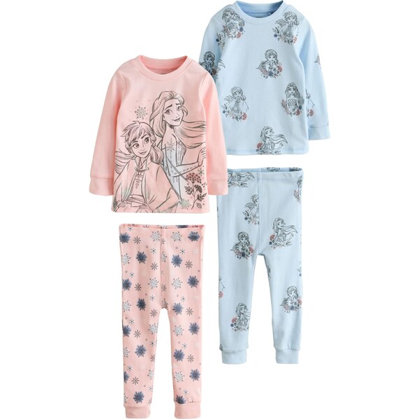 Next Pyžamo modrá / sivá / ružová / biela 65887092