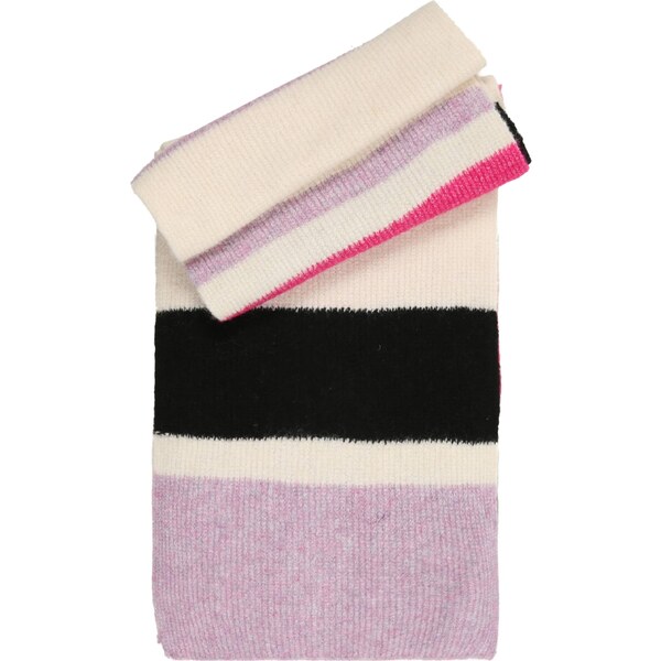 ONLY GIRLS Šál KOGAMANDA svetlofialová / ružová / čierna / biela 65966869