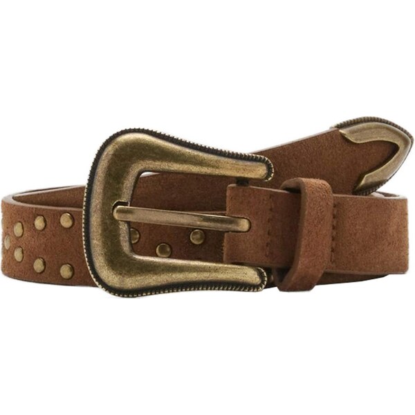 MANGO KIDS Opasky karamelová 65582174