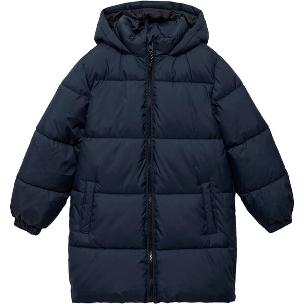 MANGO KIDS Zimná bunda Amerlong námornícka modrá 65237655