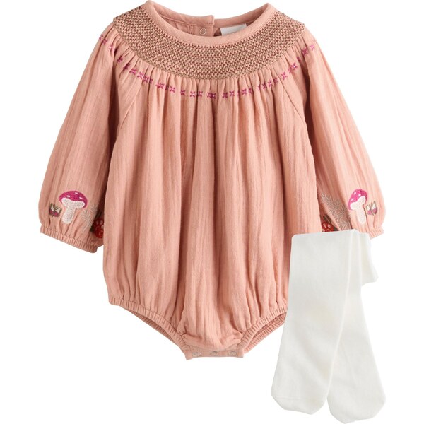 Next Set fialová / melónová / biela 65880927