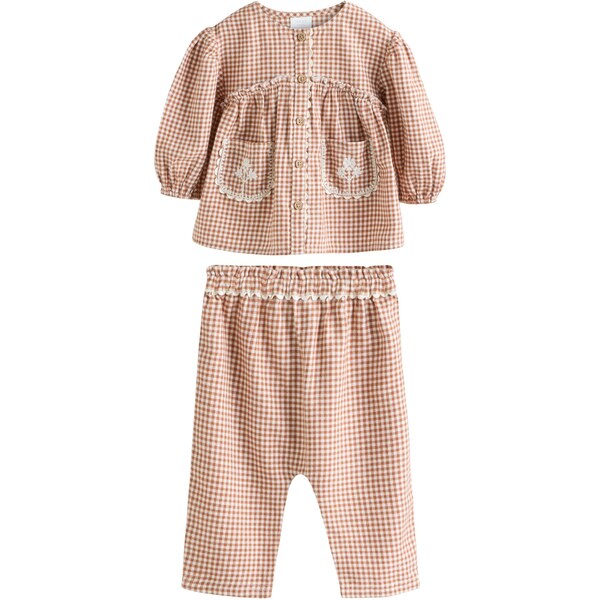 Next Set kapučíno / biela 65882700