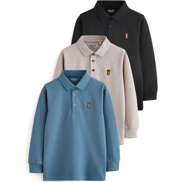 Next Tričko zafírová / žltá / sivobéžová / čierna 65882695