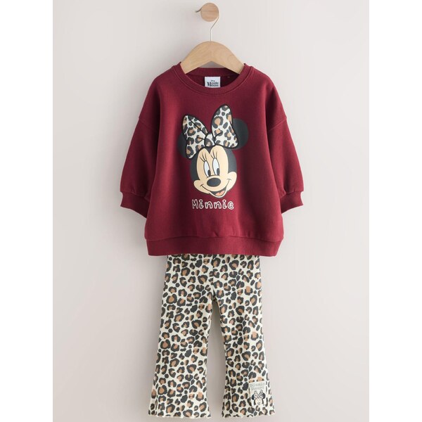 Next Set Minnie Mouse svetlohnedá / burgundská / čierna / biela 65921967