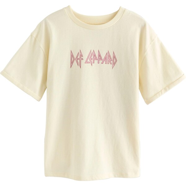 Next Tričko Def Leopard nebielená / kráľovská modrá / svetlomodrá / 65885229