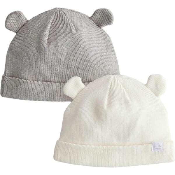 Next Čiapky sivá / biela 65886690